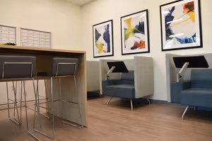 3 Person Coworking Desk