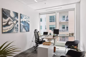 1 Person Coworking Desk