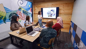 1 Person Coworking Desk