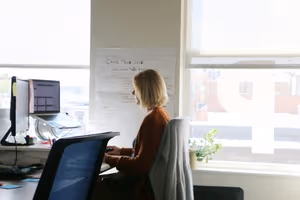 2 Person Coworking Desk