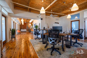 4 Person Coworking Desk