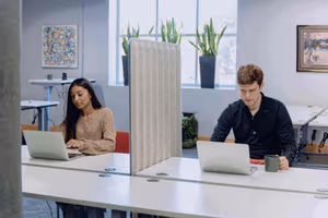1 Person Coworking Desk