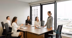 1 Person Coworking Desk