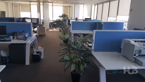 3 Person Coworking Desk