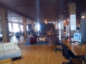 3 Person Coworking Desk