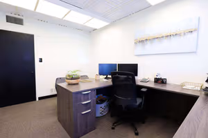 3 Person Coworking Desk