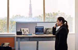 2 Person Coworking Desk