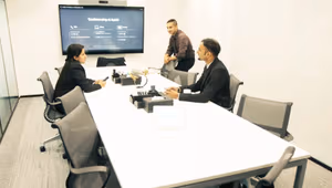 4 Person Coworking Desk