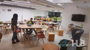 1 Person Coworking Desk