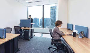 4 Person Coworking Desk