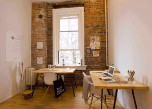 3 Person Coworking Desk