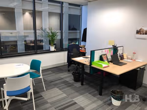 3 Person Coworking Desk