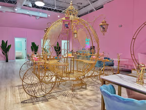 5 Person Coworking Desk