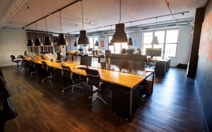 2 Person Coworking Desk