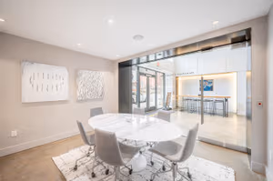 3 Person Coworking Desk