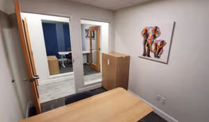 3 Person Coworking Desk