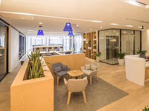 1 Person Coworking Desk