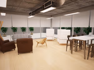 1 Person Private Office