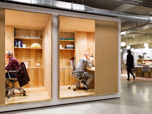 1 Person Coworking Desk