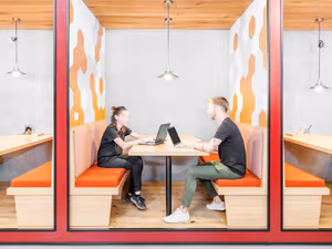 1 Person Coworking Desk