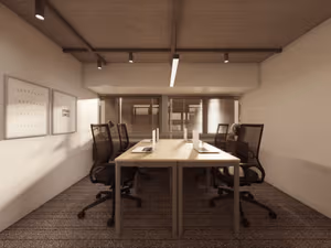 3 Person Private Office