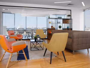 1 Person Private Office