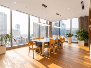 1 Person Coworking Desk