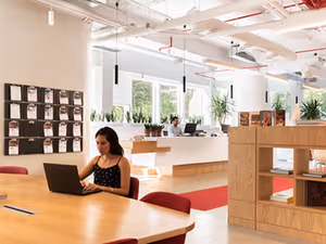 1 Person Coworking Desk