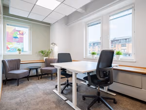 1 Person Coworking Desk