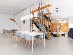 1 Person Coworking Desk