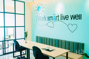 2 Person Coworking Desk