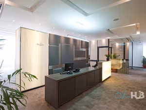 3 Person Coworking Desk