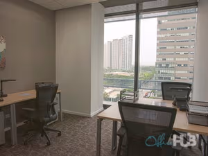 3 Person Coworking Desk