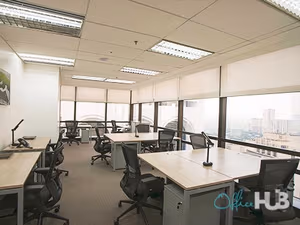 5 Person Coworking Desk