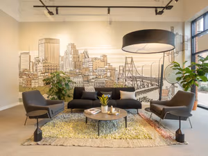 1 Person Coworking Desk