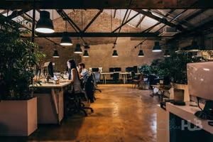 4 Person Coworking Desk