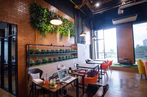 4 Person Coworking Desk