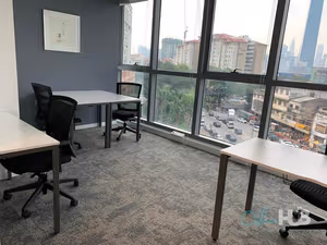 1 Person Coworking Desk