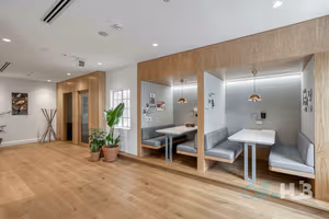 3 Person Coworking Desk