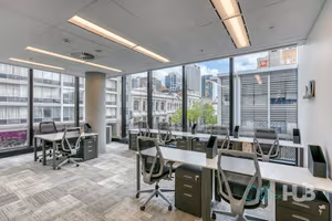 5 Person Coworking Desk