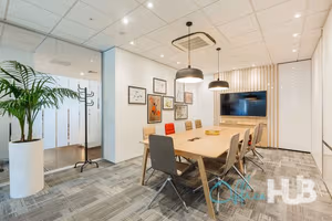 3 Person Coworking Desk