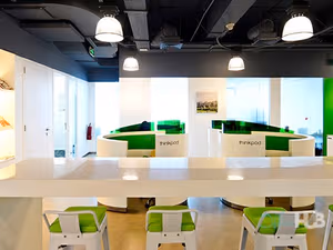 3 Person Coworking Desk