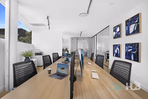 8 Person Coworking Desk