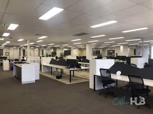 3 Person Coworking Desk