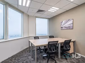 3 Person Coworking Desk