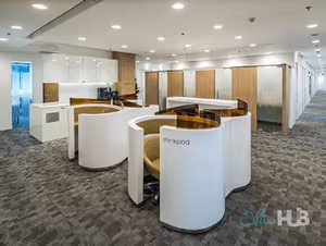 3 Person Coworking Desk