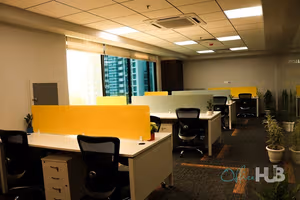 5 Person Coworking Desk