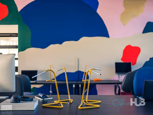 3 Person Coworking Desk