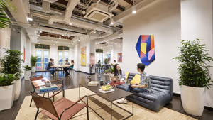4 Person Coworking Desk
