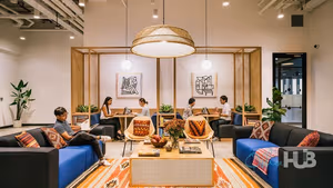 1 Person Coworking Desk